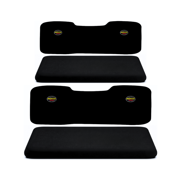 MudderSwag Polaris Ranger Crew Full-Size 4-piece padded neoprene full-bench seat cover set