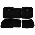 Polaris Ranger XP Kinetic Premium Ultimate 4-piece padded neoprene seat cover set in 60/40 split configuration