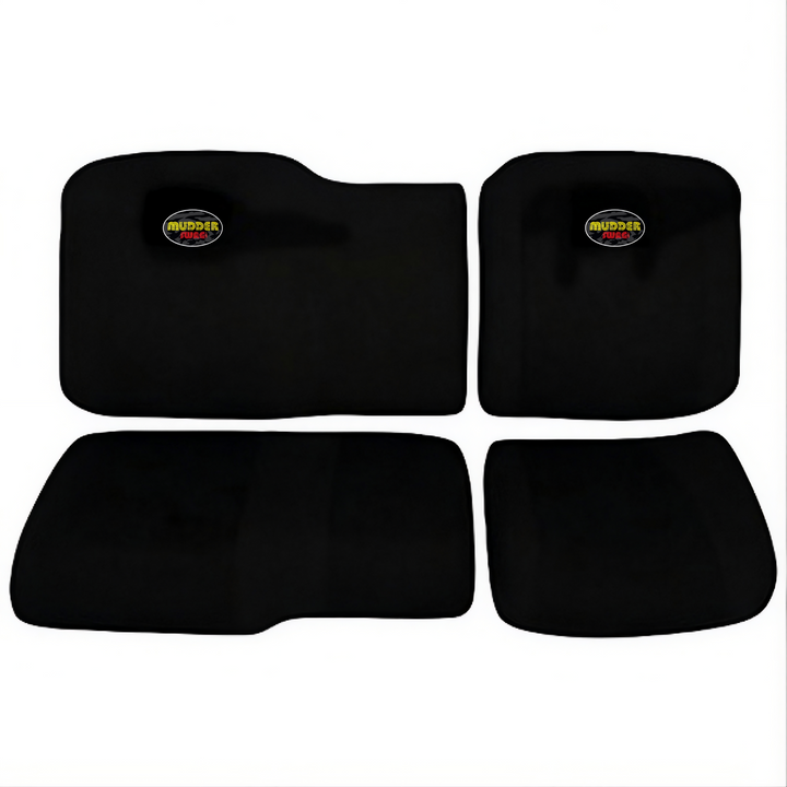 Polaris Ranger XP 1000 4-piece padded neoprene seat cover set in 60/40 split configuration