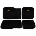 Polaris Ranger XP 1000 4-piece padded neoprene seat cover set in 60/40 split configuration