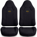 Polaris RZR XP and General 4-piece padded neoprene bucket seat cover set